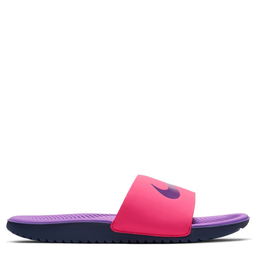 nike kawa slide pink