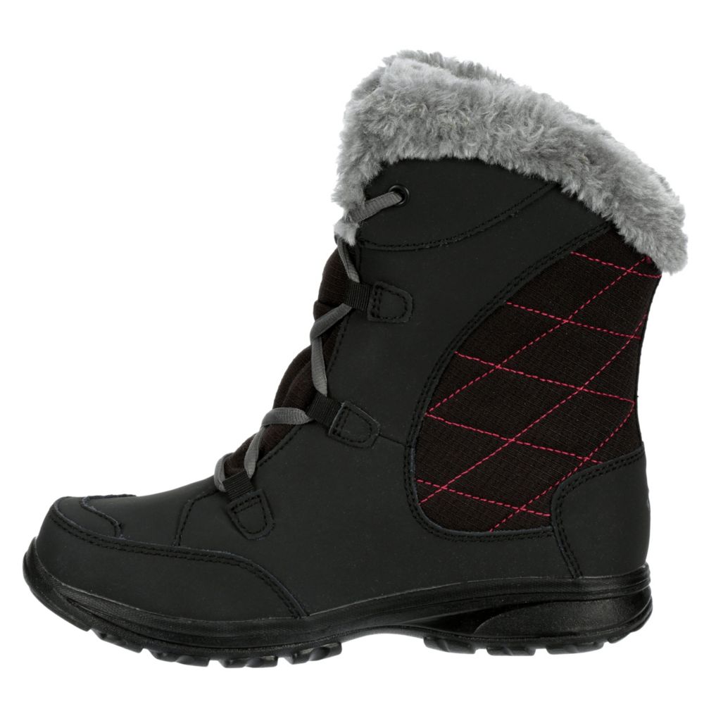 COLUMBIA Girls Ice Maiden Snow Boot - BLACK