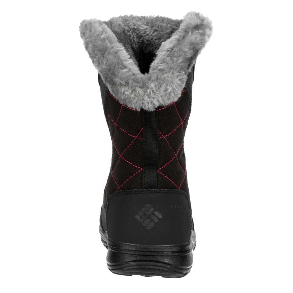 COLUMBIA Girls Ice Maiden Snow Boot - BLACK