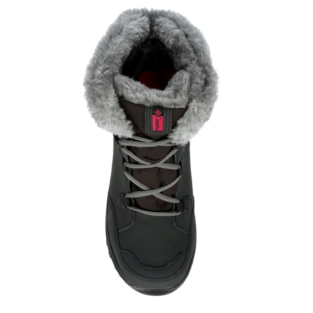 COLUMBIA Girls Ice Maiden Snow Boot - BLACK
