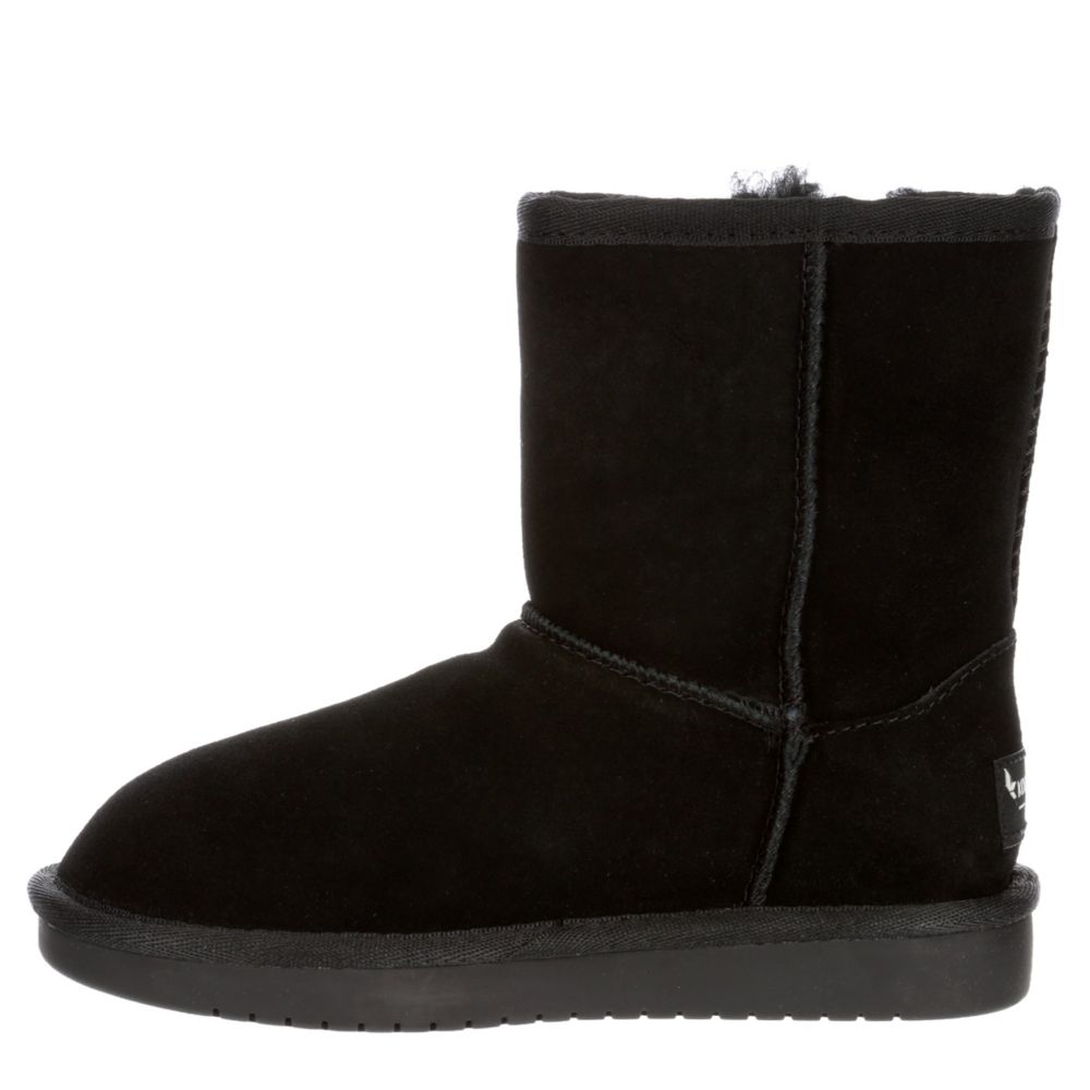 KOOLABURRA by UGG Girls Victoria Short Cozy Boot - BLACK