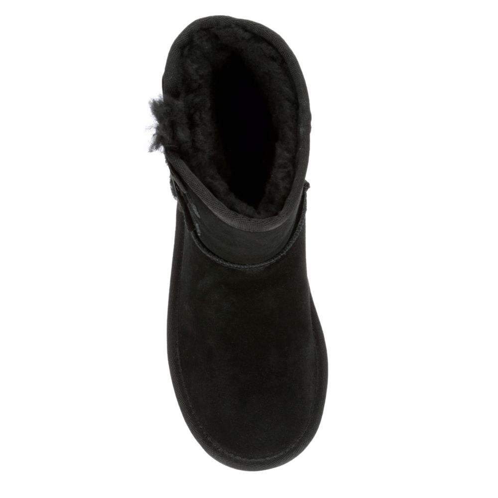 KOOLABURRA by UGG Girls Victoria Short Cozy Boot - BLACK