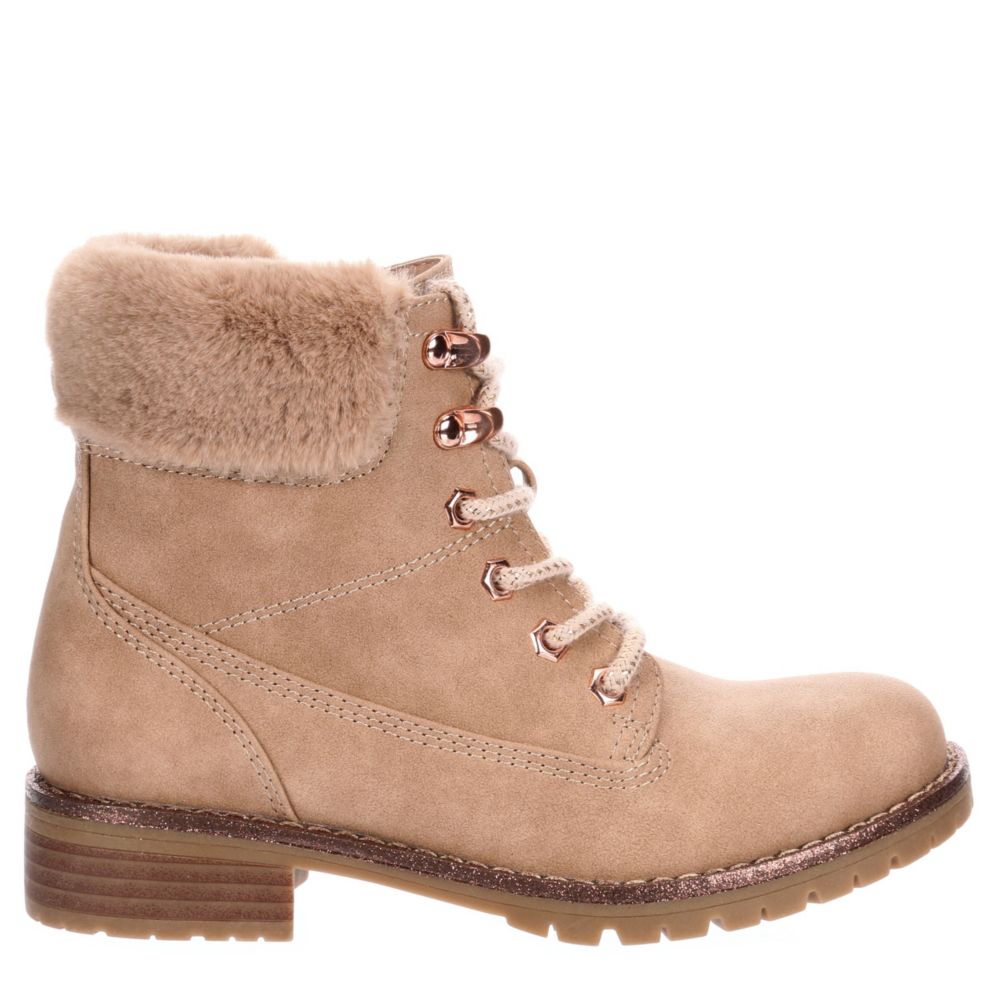 Girls Blushing Combat Boot