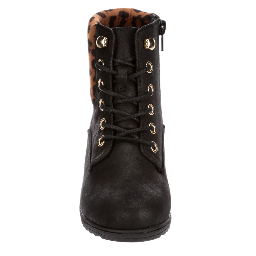 REPORT Girls Wrill Wedge Bootie - BLACK