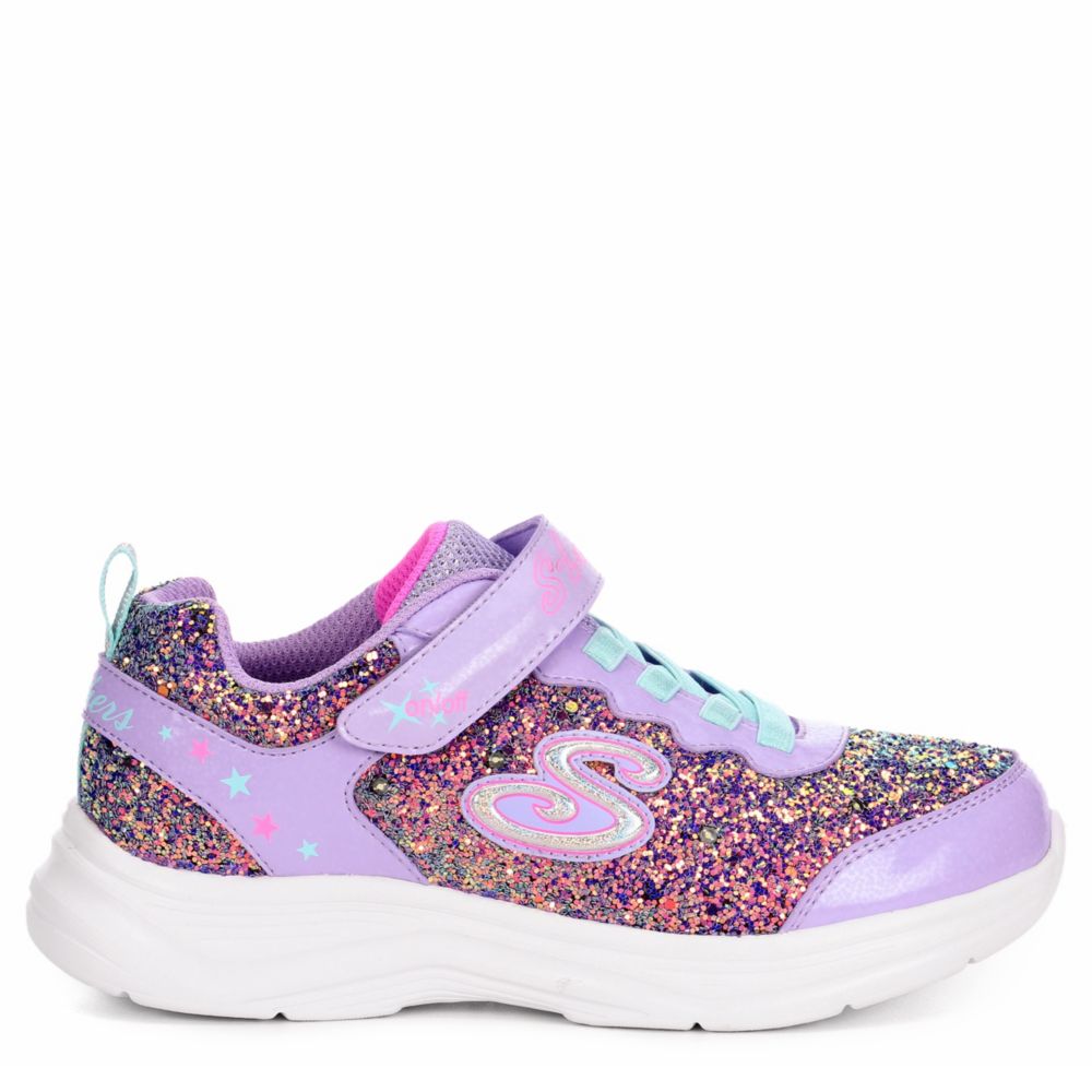 Girls S Lightsglimmer Kicks-glitter N Glow 20267l-lvaq