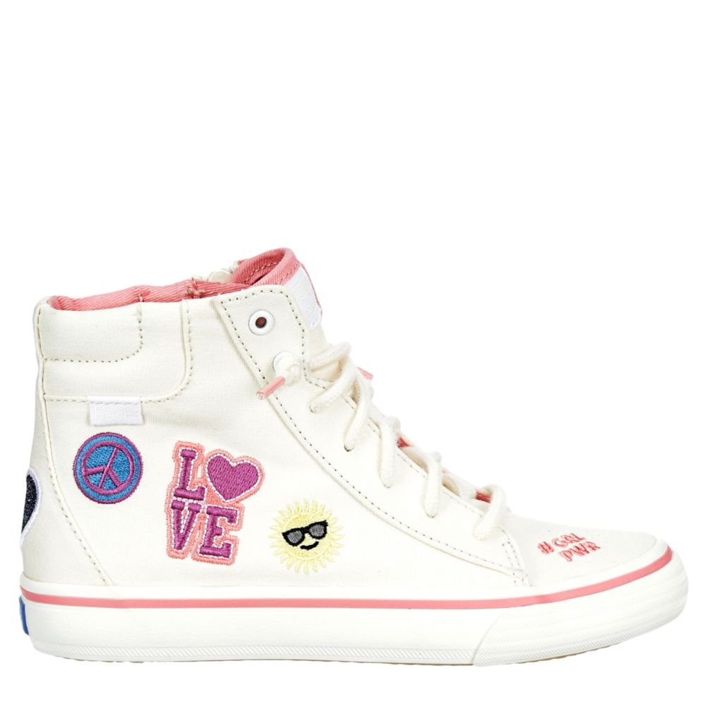 Girls Double Up Hi Top Sneaker