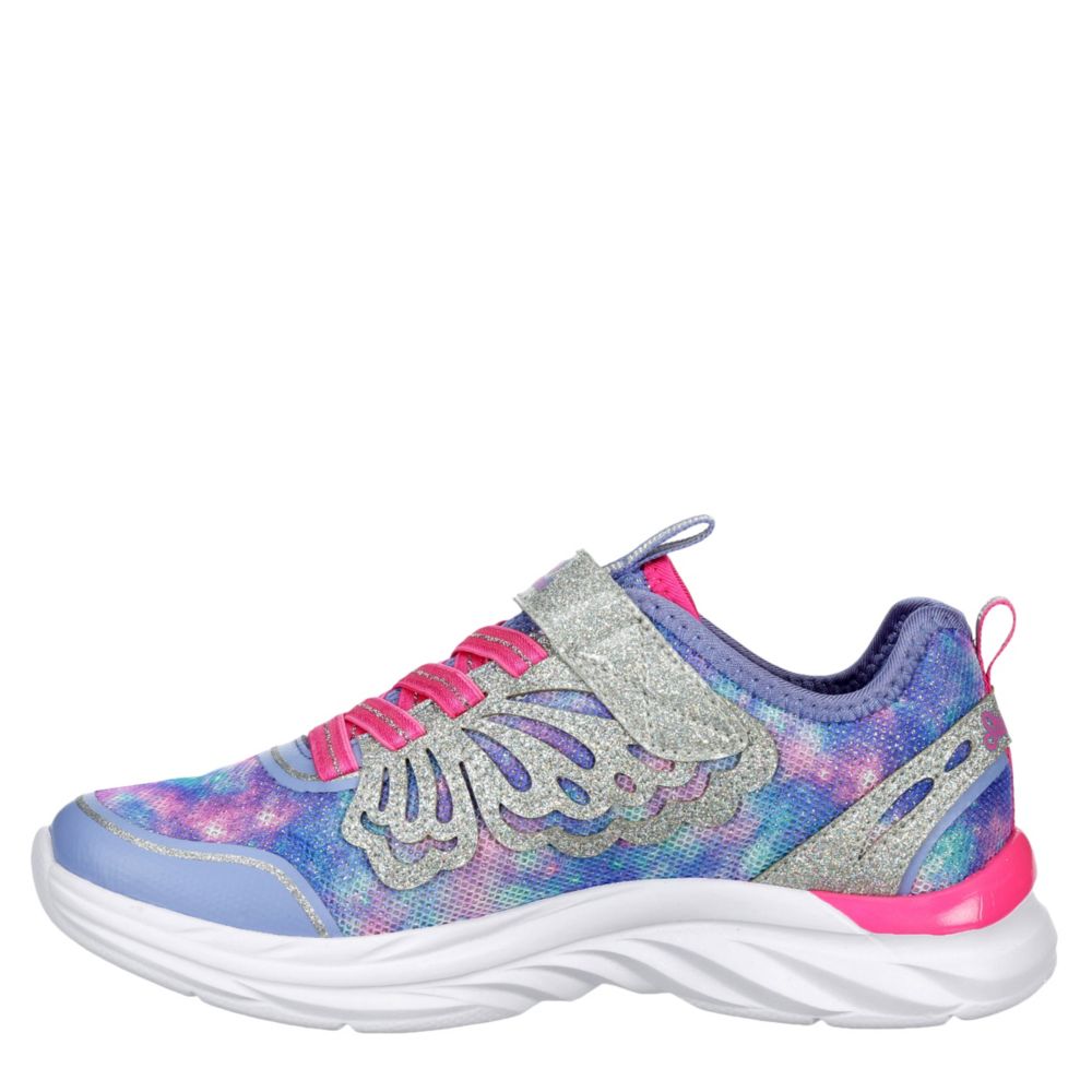 SKECHERS KIDS Girls Quick Kicks - Fairy Glitz 302076l - PURPLE