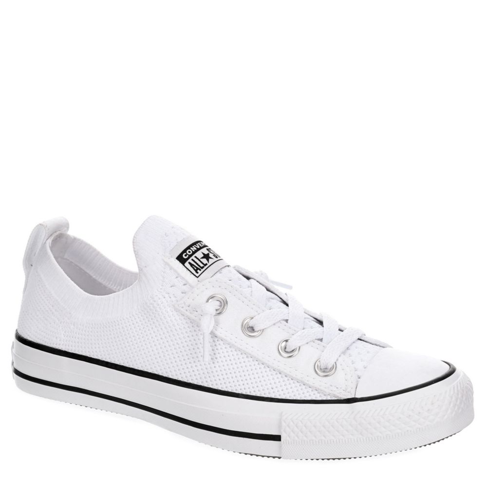 White Converse Womens Chuck Taylor All Star Shoreline Knit Sneaker |  Athletic | Off Broadway Shoes