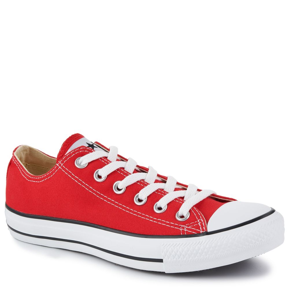 all red converse shoes