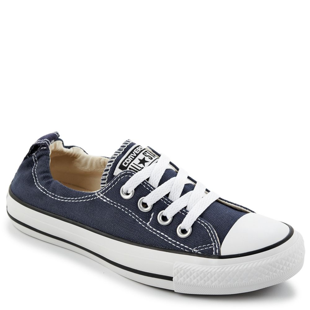 converse shoreline slip on navy