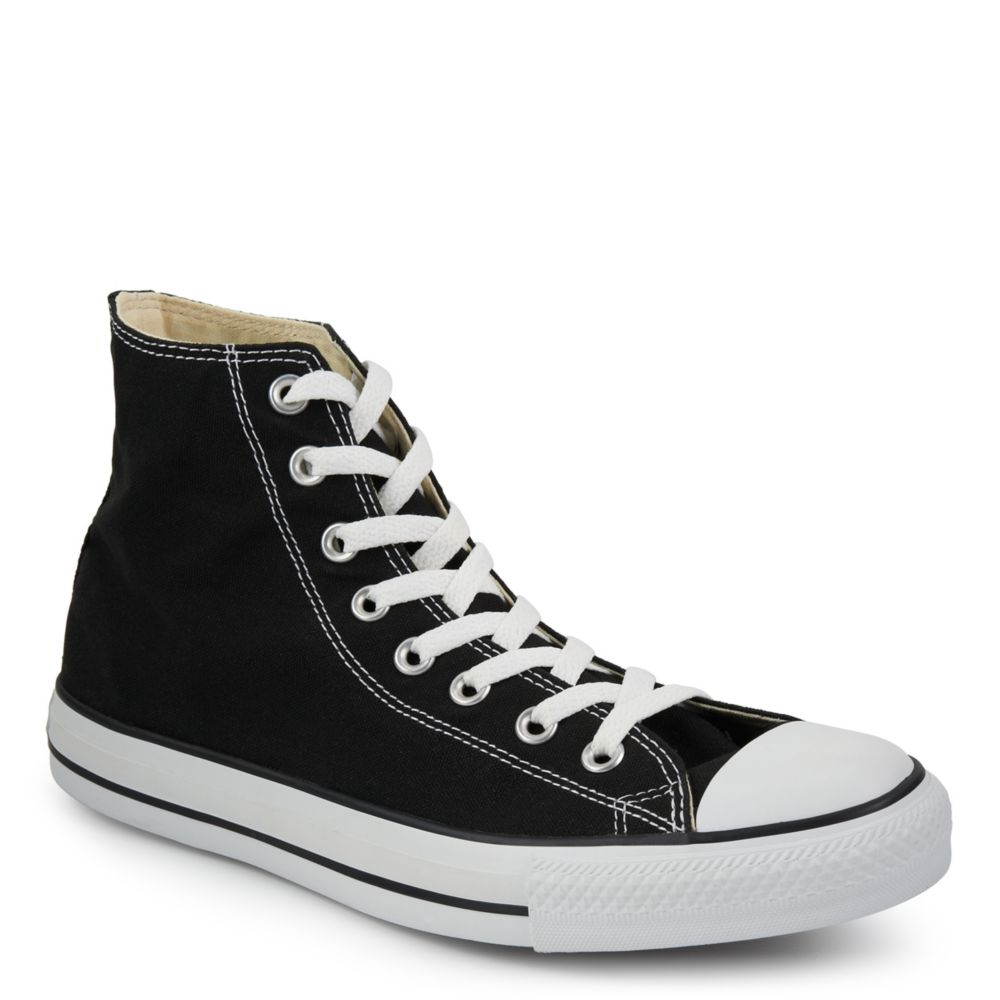 black and white high top converse sale