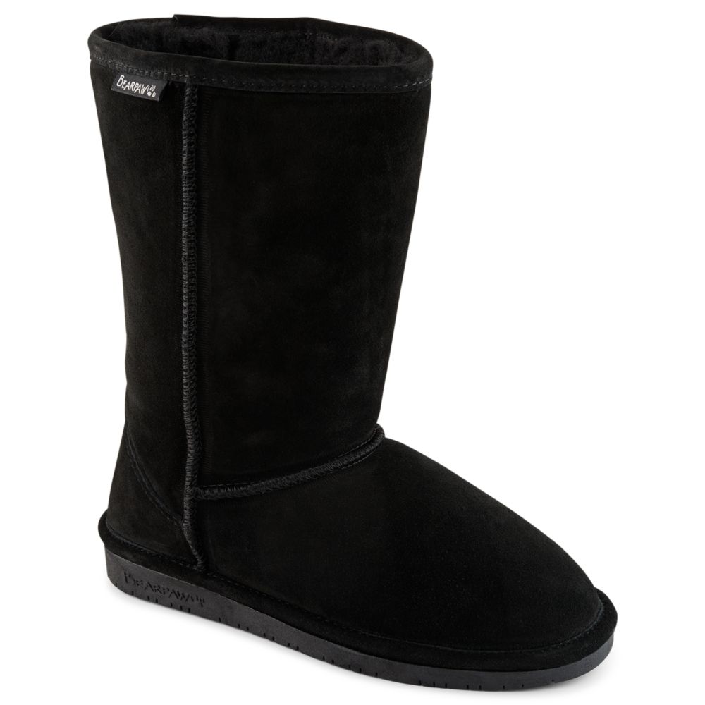 girls black bearpaw boots