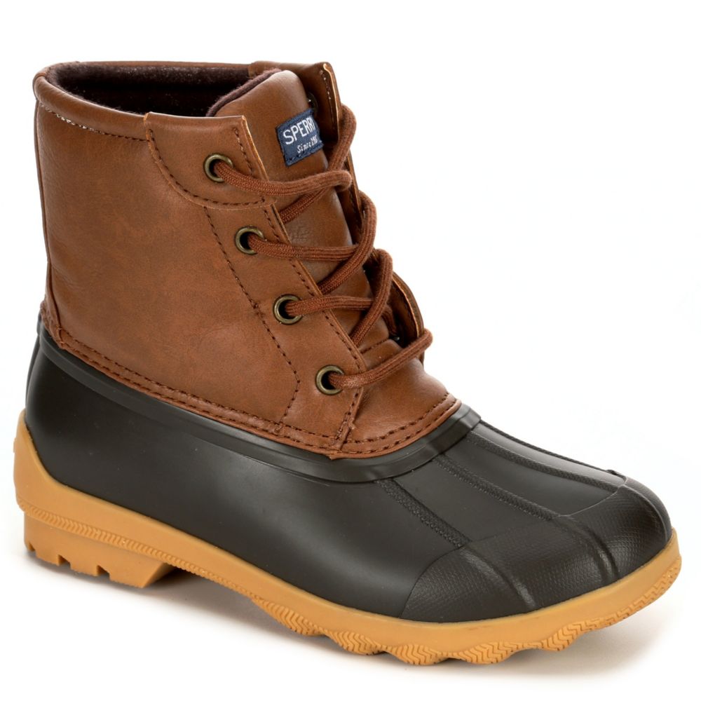 sperry boots tan