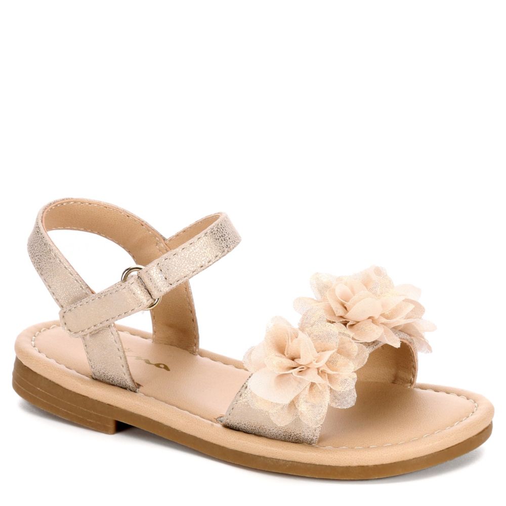 kids gold sandals