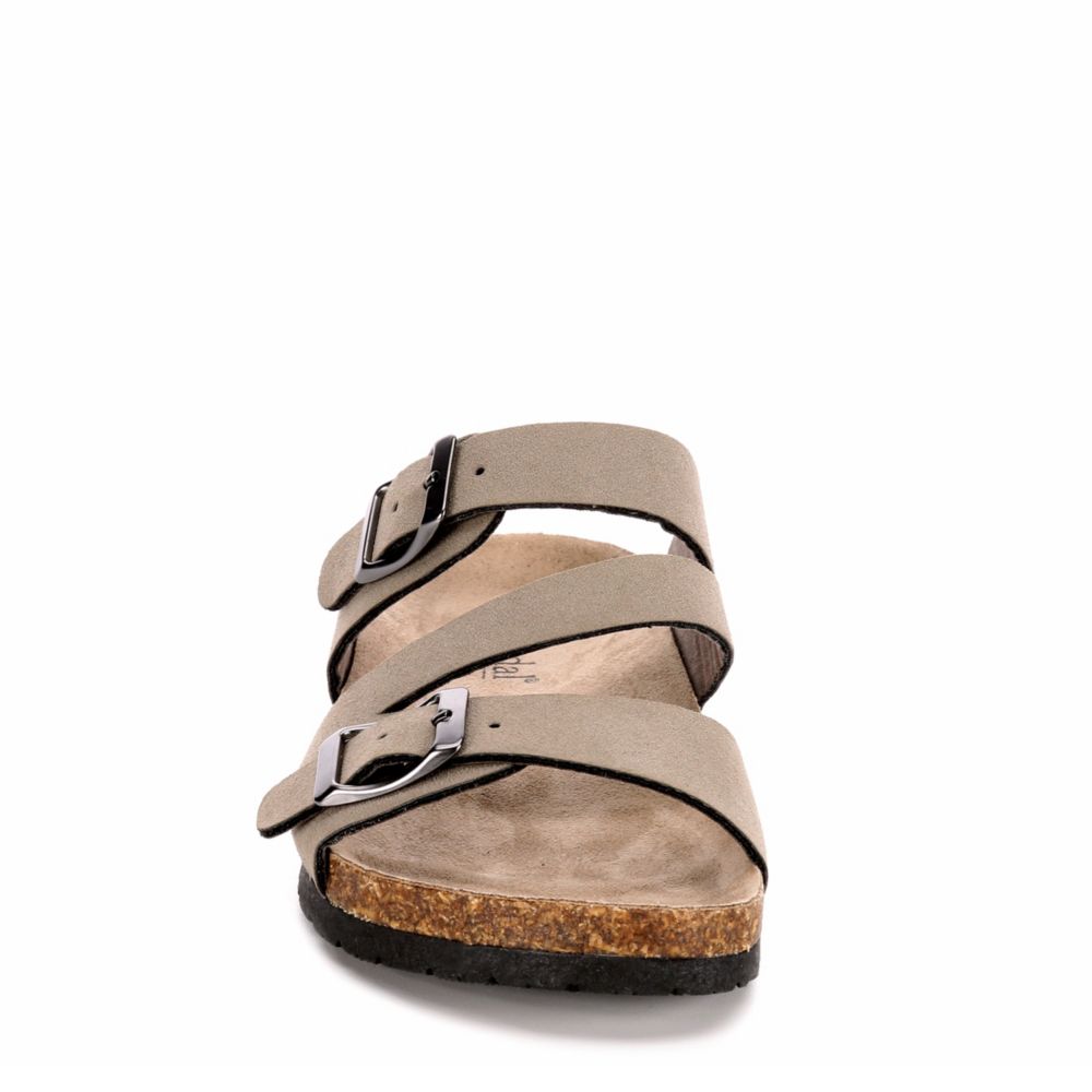 BJORNDAL Girls Willow Footbed Sandal - TAUPE