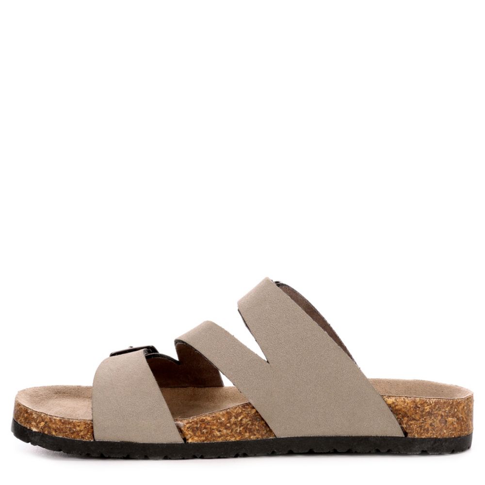 BJORNDAL Girls Willow Footbed Sandal - TAUPE