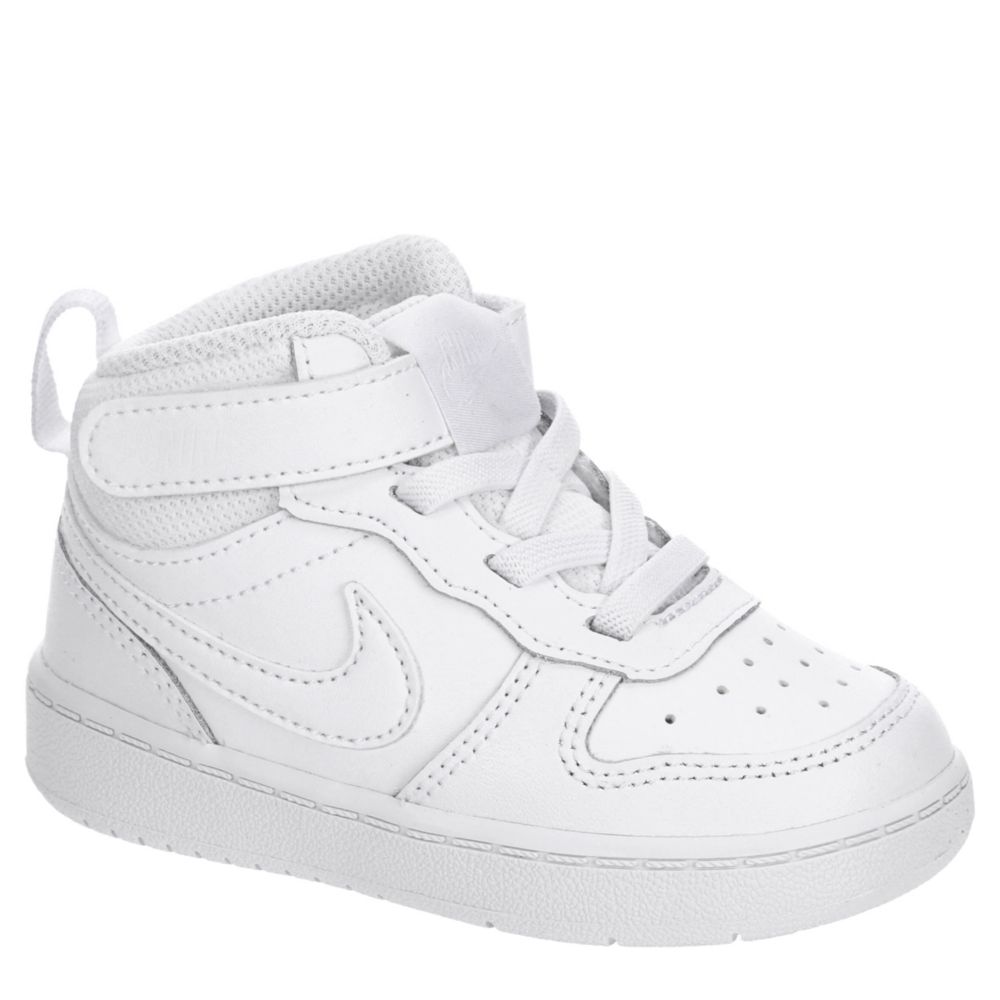 white nike baby shoes