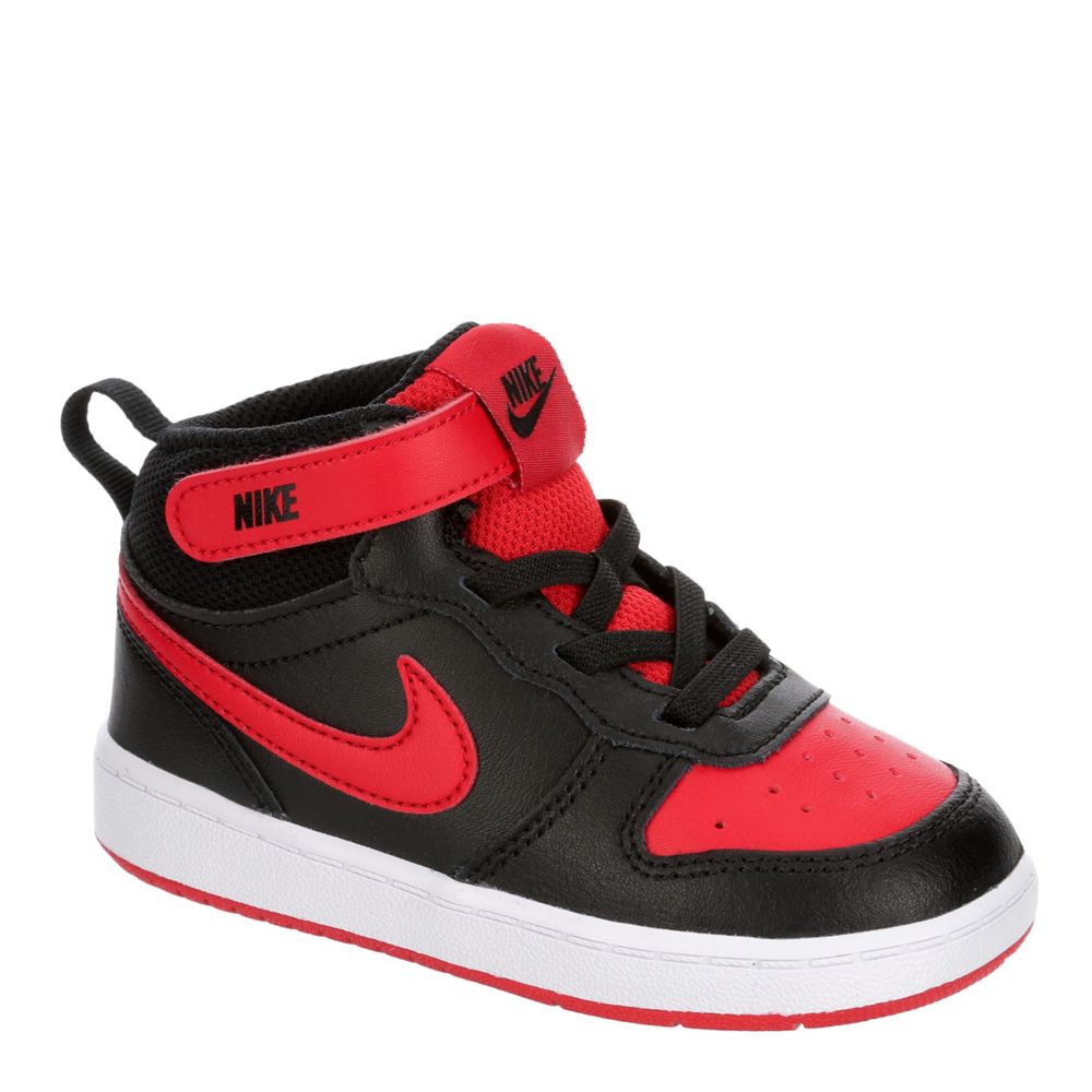 nike court borough mid black