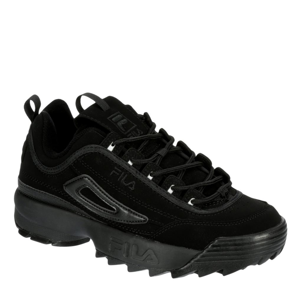 Black Fila Boys Disruptor Ii Sneaker | Athletic | Off Broadway Shoes