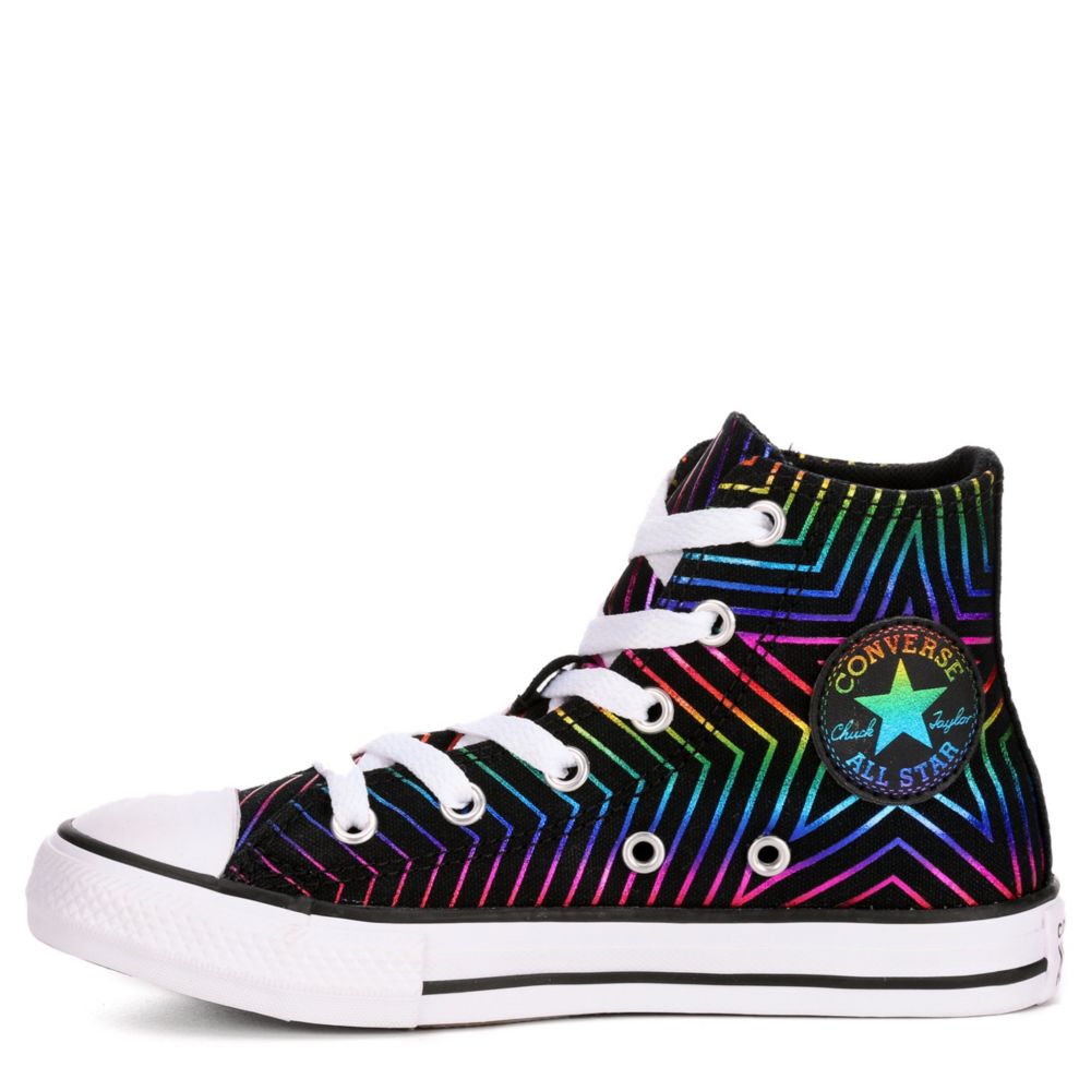CONVERSE Boys Chuck Taylor All Star High Top Sneaker - BLACK