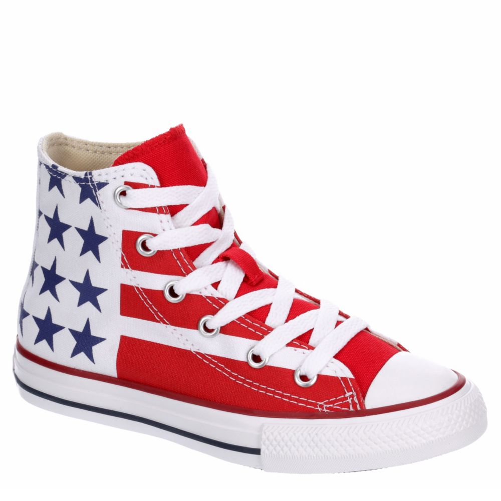 boys all white converse