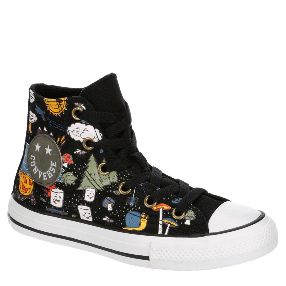black converse boys