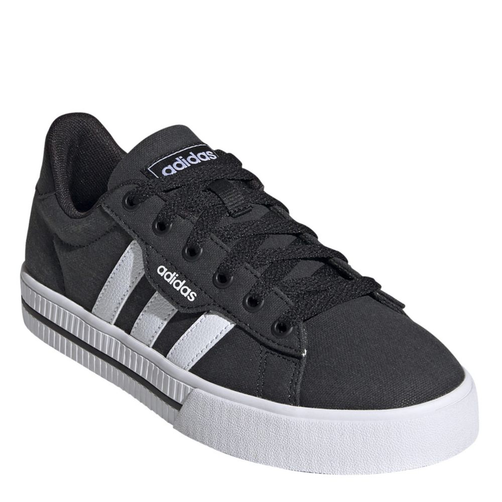 Black Adidas Boys Daily 3.0 Sneaker 