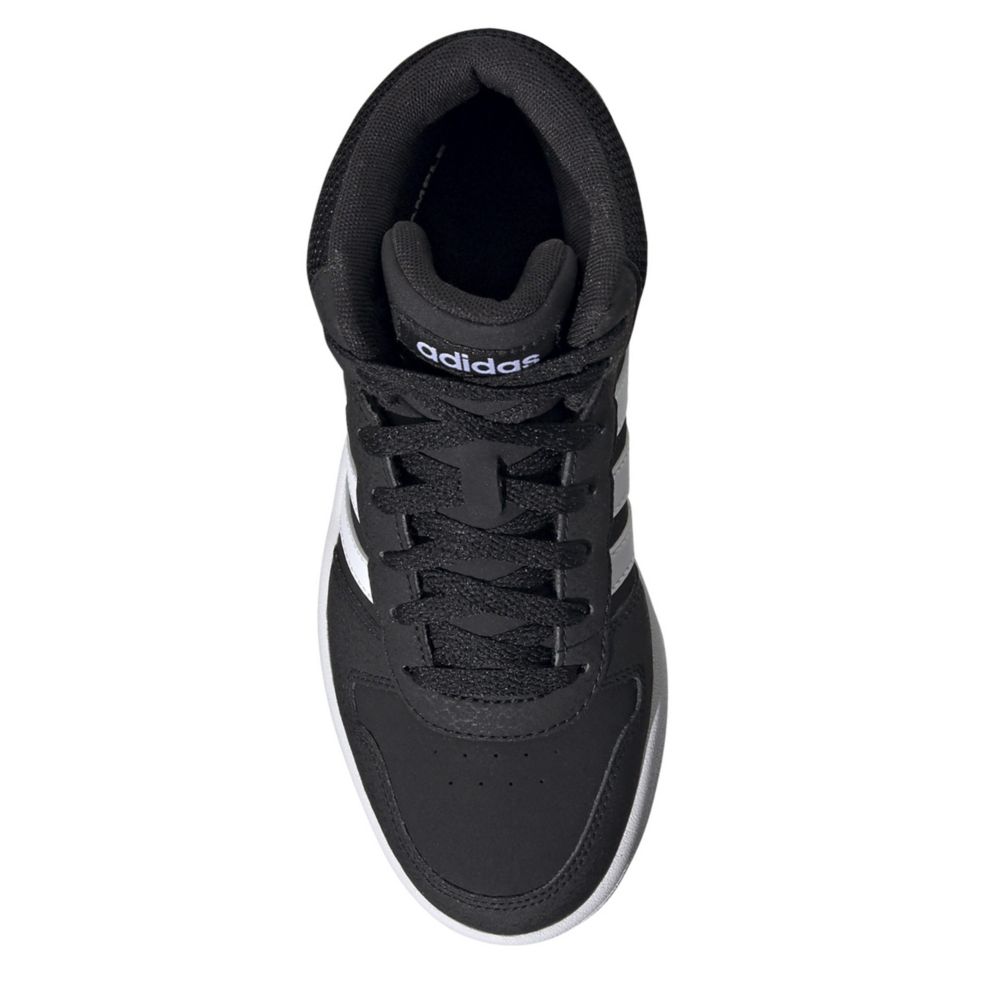 ADIDAS Boys Hoops 2.0 Mid Sneaker - BLACK