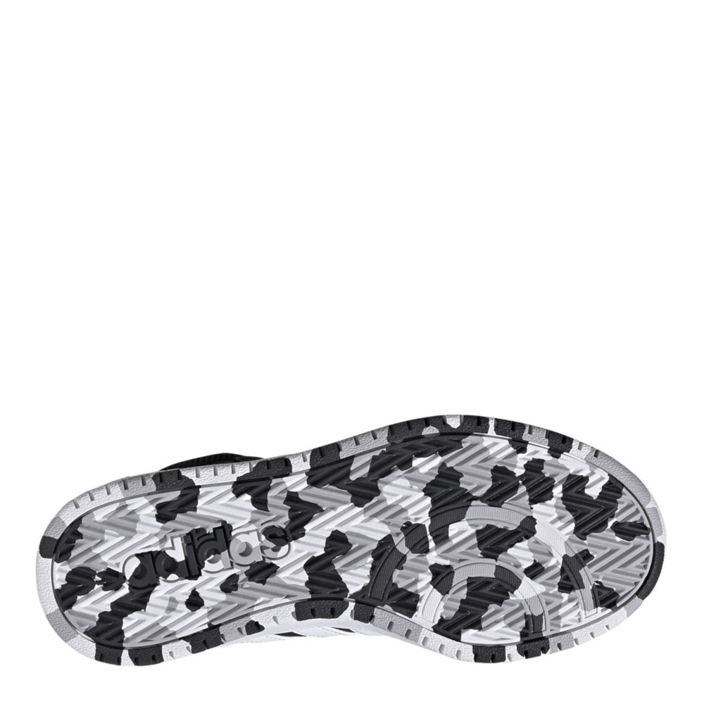 ADIDAS Boys Hoops 2.0 Mid Sneaker - BLACK