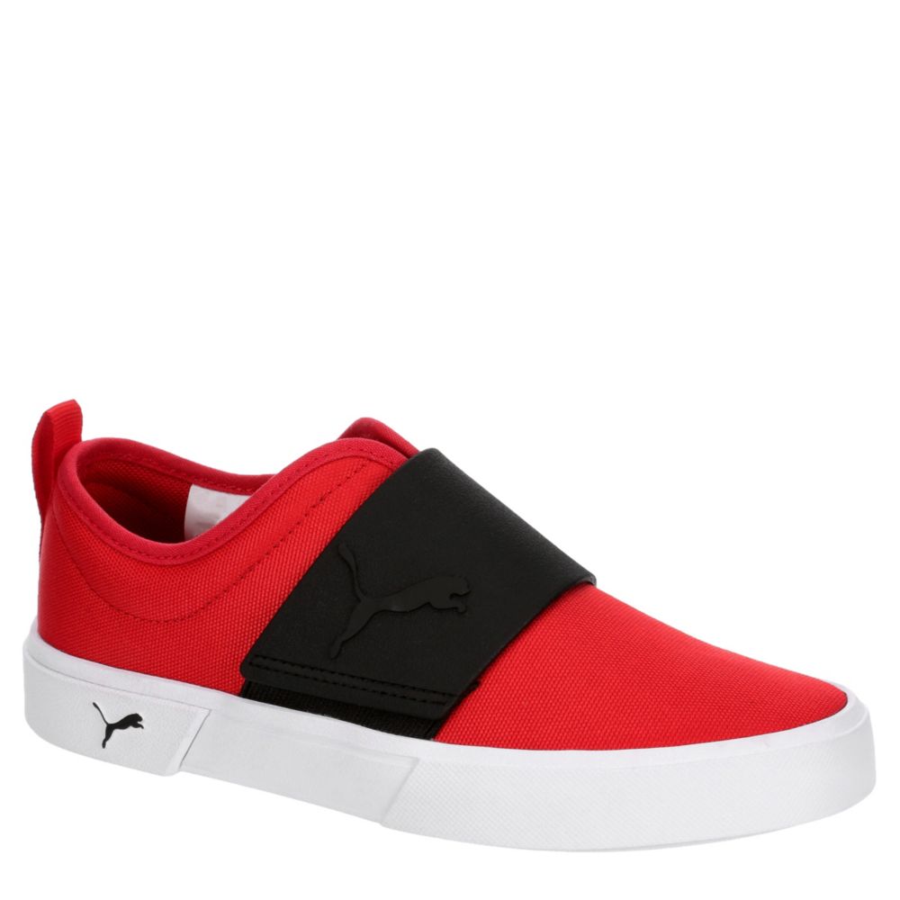 Red Puma Boys El Rey Ii Slip On Sneaker 