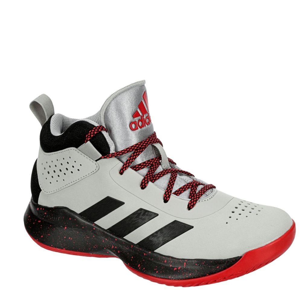 ADIDAS Boys Cross Em Up 5 Basketball Shoe - GREY