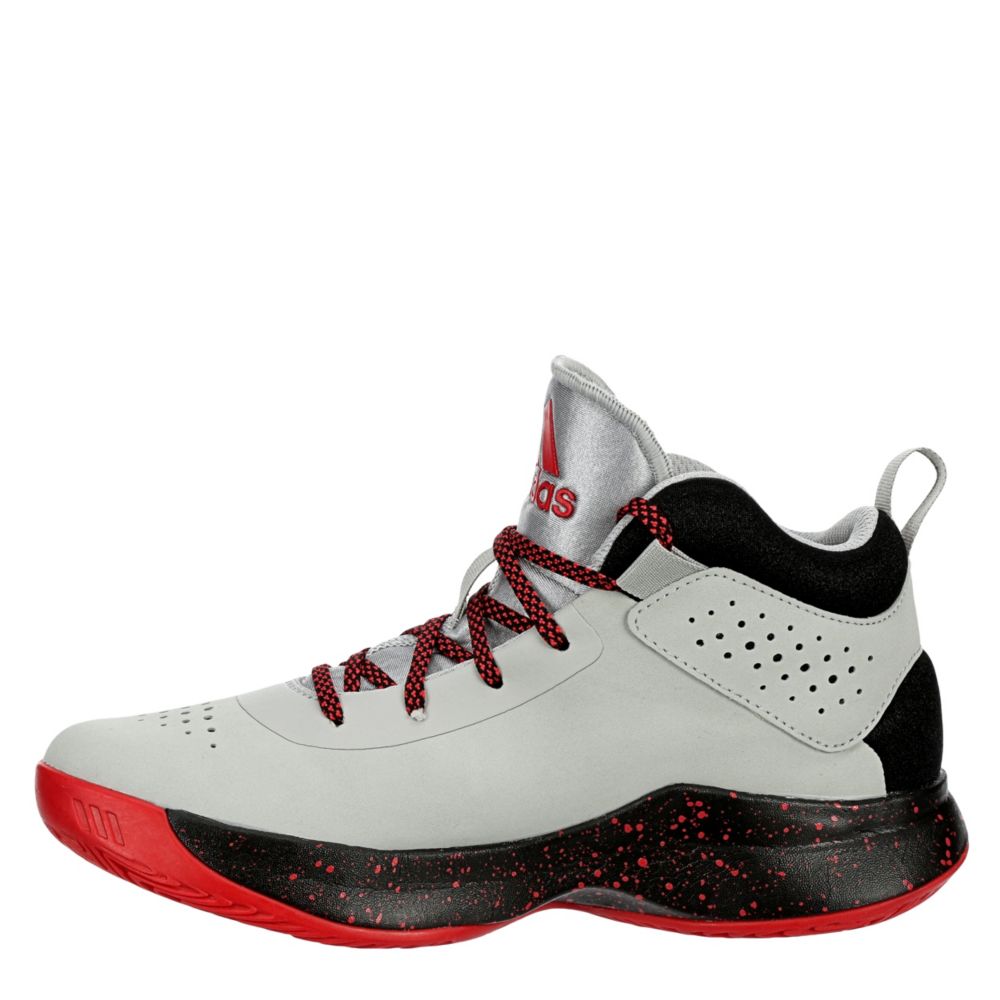 ADIDAS Boys Cross Em Up 5 Basketball Shoe - GREY