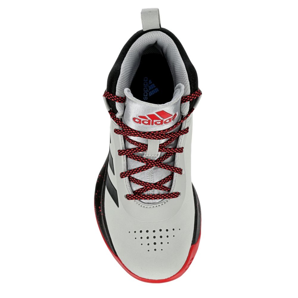 ADIDAS Boys Cross Em Up 5 Basketball Shoe - GREY