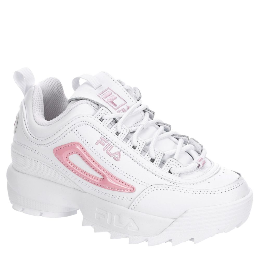 fila white shoes for girls