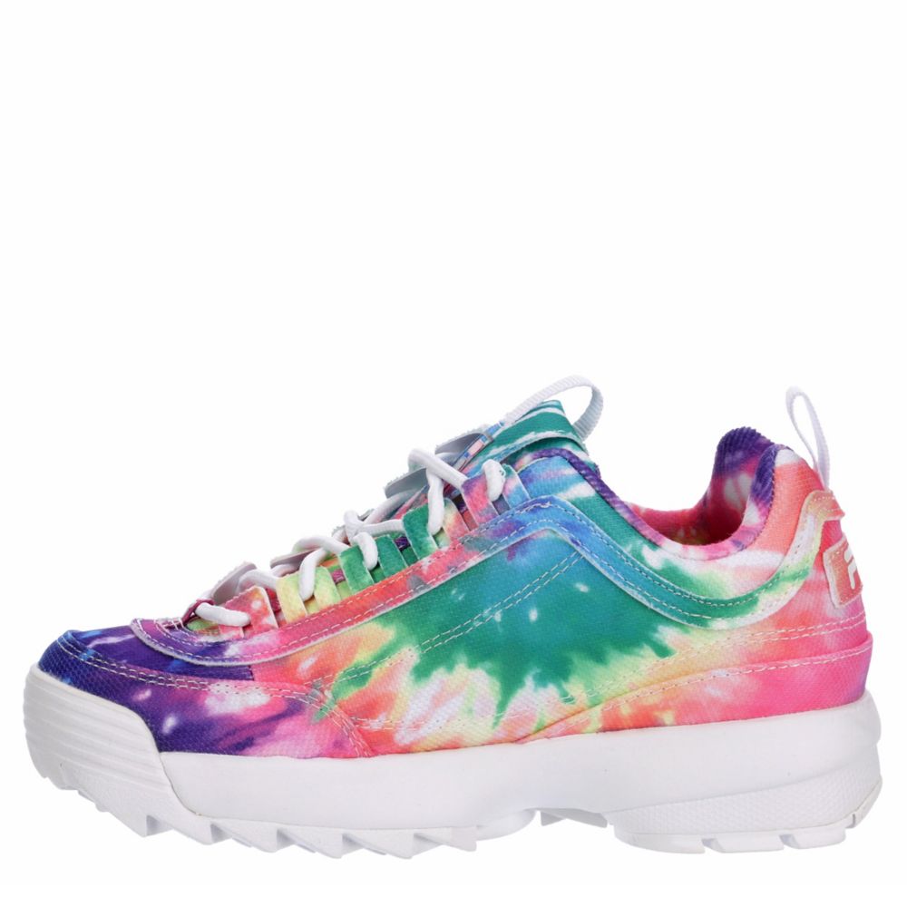 fila women's disruptor ii tie dye sneaker