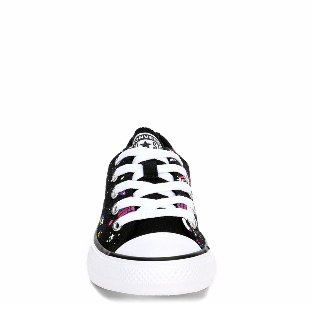 CONVERSE Girls Chuck Taylor All Star Low Ox Sneaker - BLACK