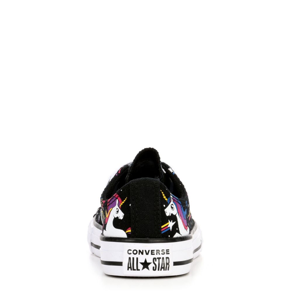 CONVERSE Girls Chuck Taylor All Star Low Ox Sneaker - BLACK