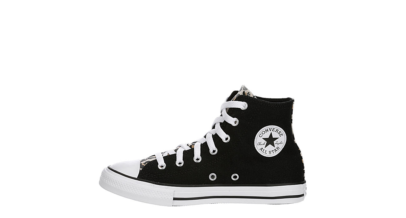 Black Converse Girls Chuck Taylor All Star High Top Sneaker | Sneakers ...