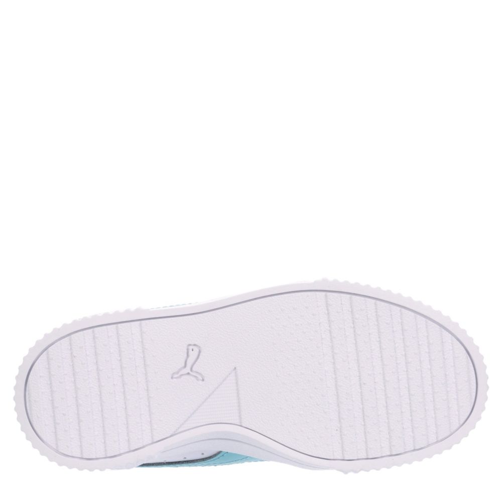 PUMA Girls Carina Sneaker - WHITE