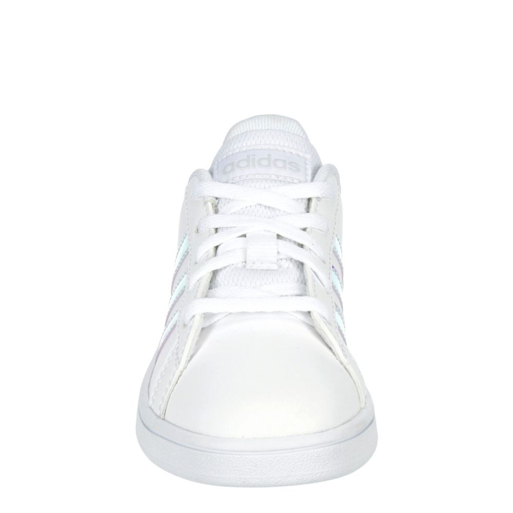 ADIDAS Girls Grand Court Sneaker - WHITE