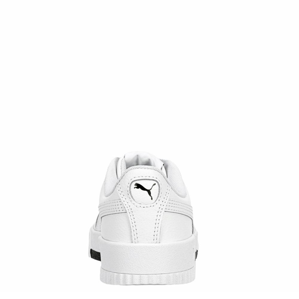 PUMA Girls Carina Sneaker - WHITE