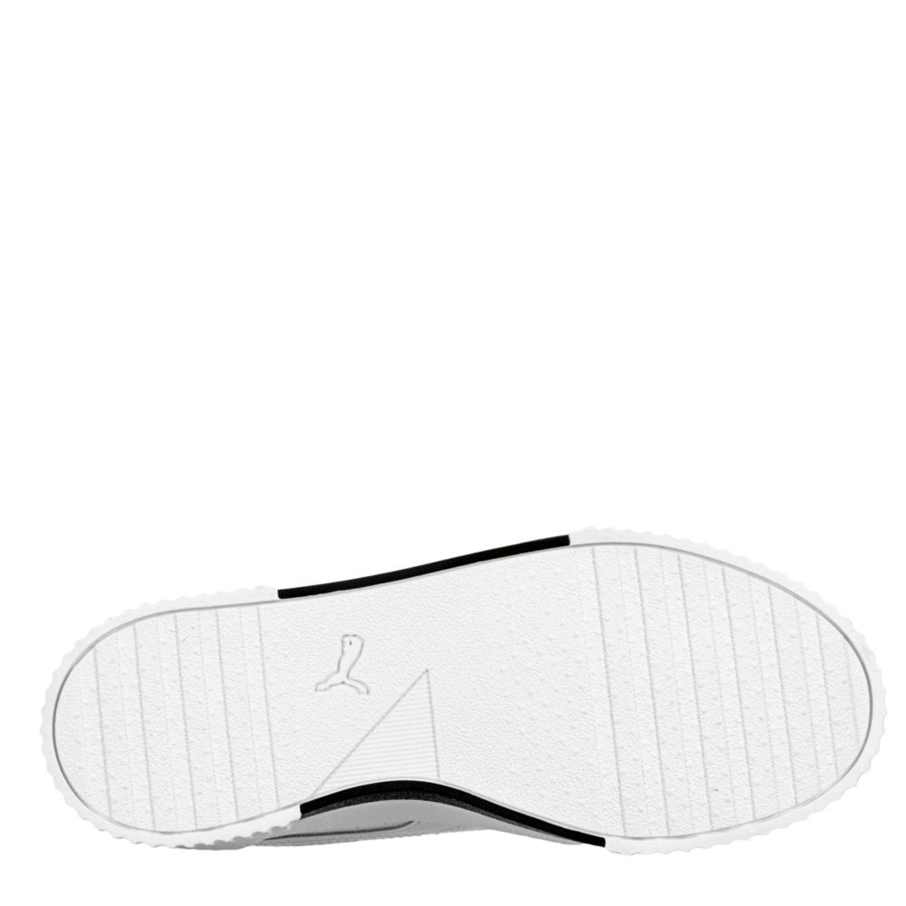 PUMA Girls Carina Sneaker - WHITE
