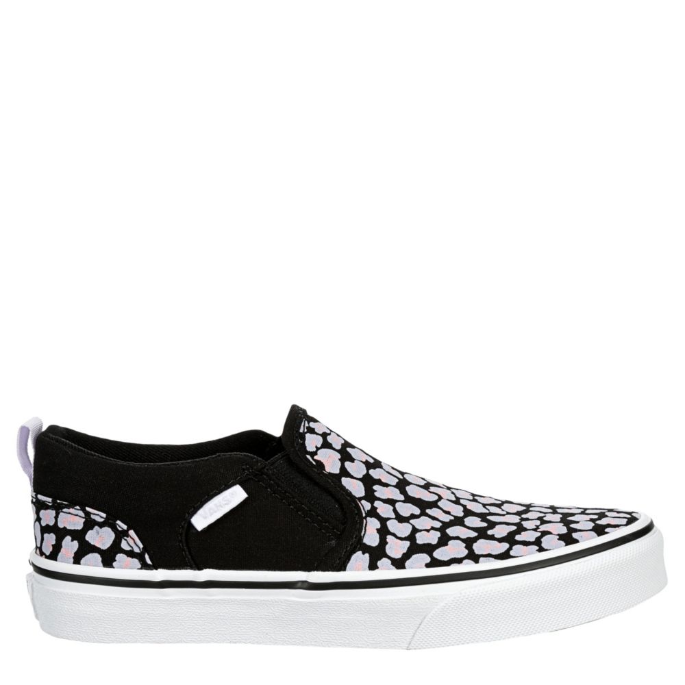 vans asher slip on girls