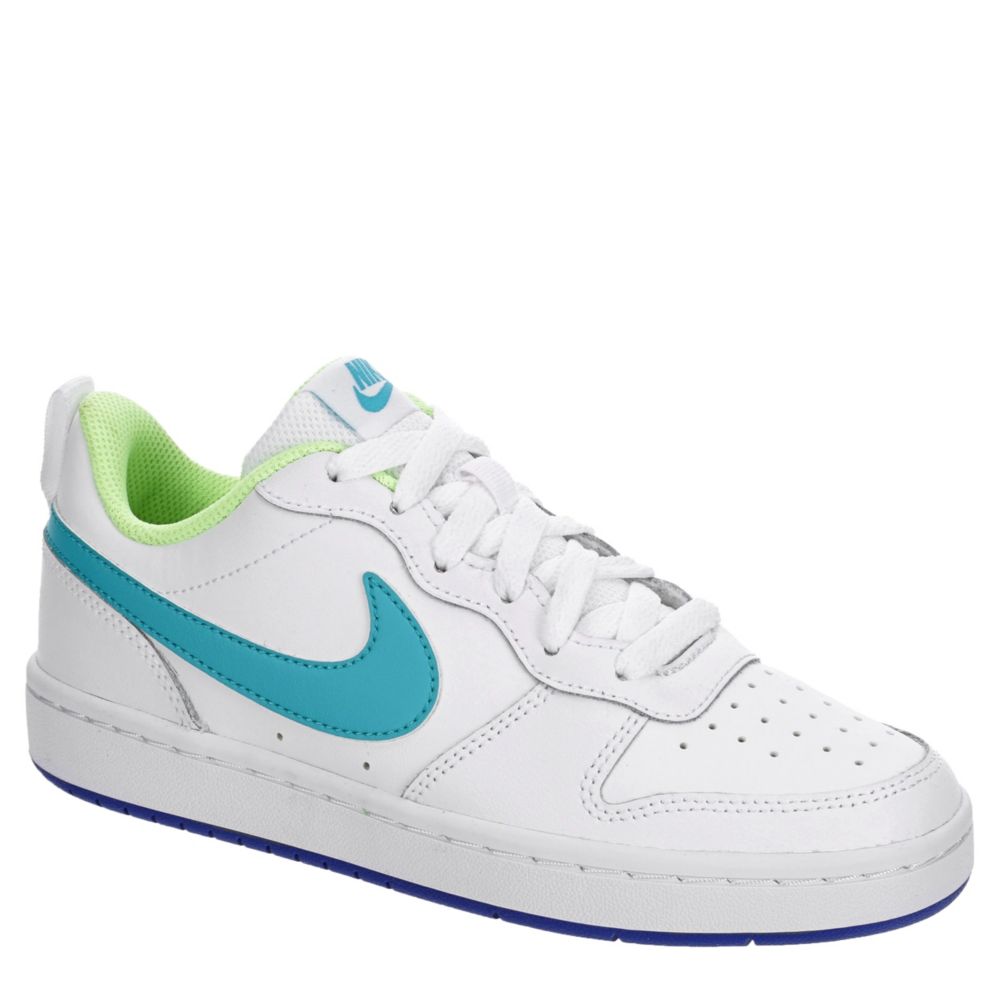 NIKE Girls Court Borough 2 Sneaker - WHITE