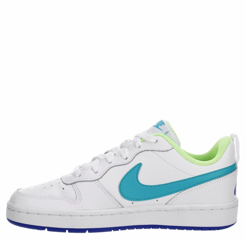 NIKE Girls Court Borough 2 Sneaker - WHITE