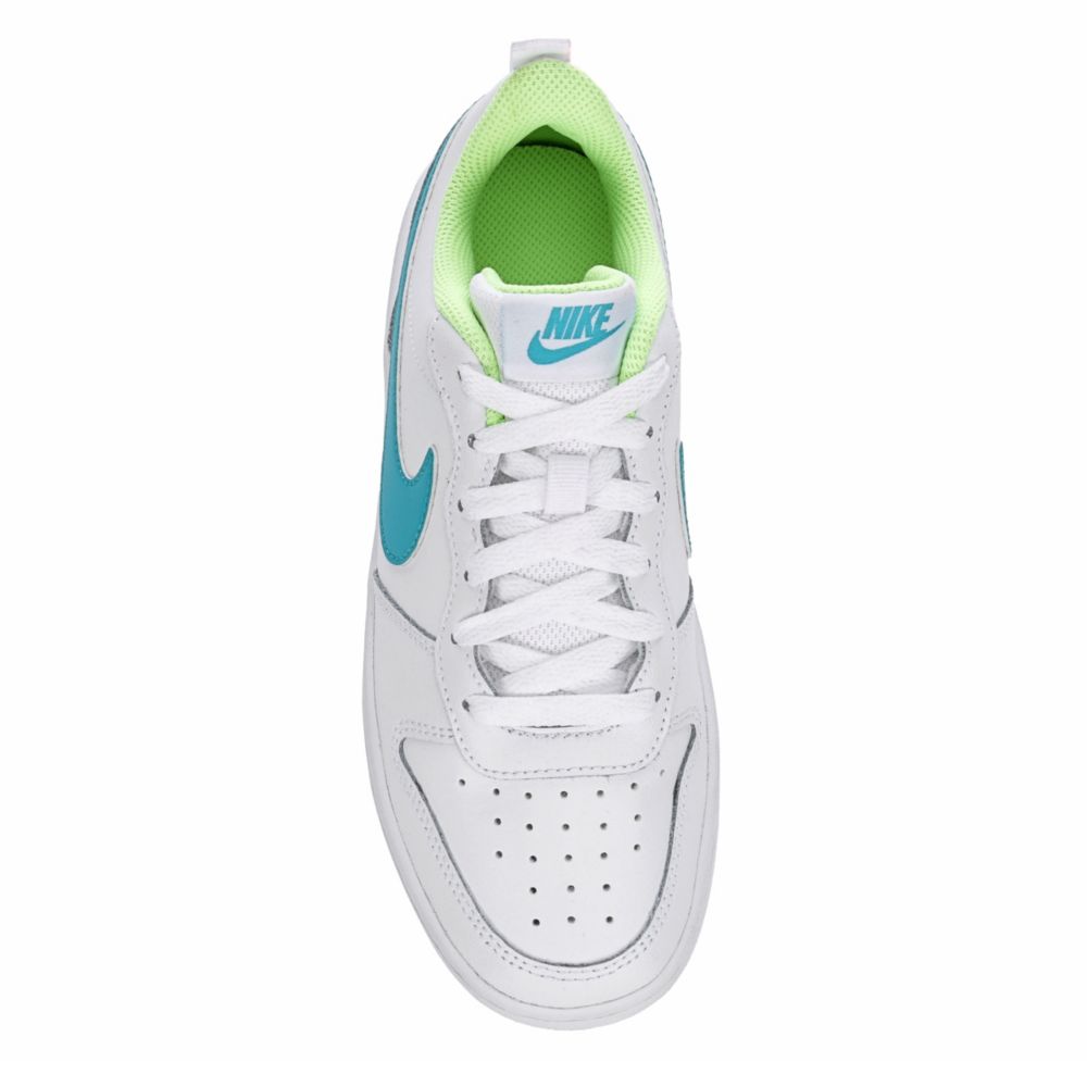 NIKE Girls Court Borough 2 Sneaker - WHITE