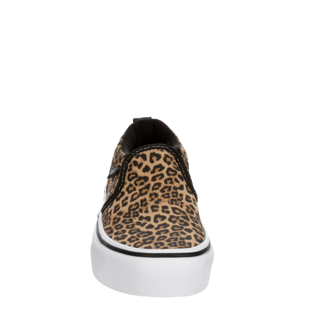 vans ward platform sneaker leopard
