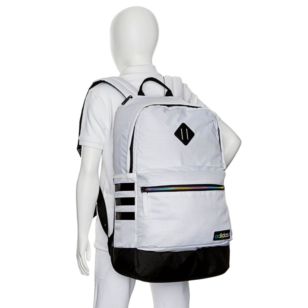 adidas classic 3s backpack white