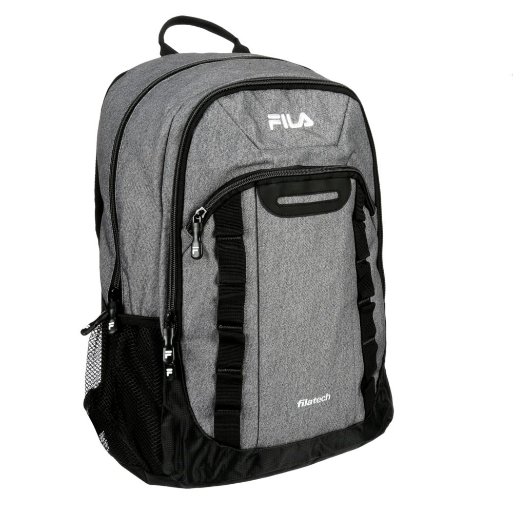 white and pink north face backpack