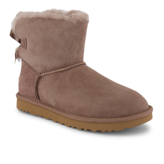 UGG Mini Bailey Bow II Damen Boot Beige VZ6679 UGG Mini Bailey Bow II Damen Boot Beige VZ6679